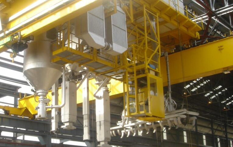 Anode Carbon Multifunctional Overhead Crane for Sale